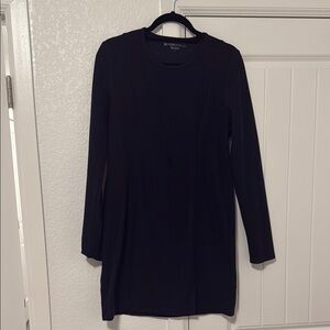 Beyond Yoga Black Long Sleeve Sport Dress